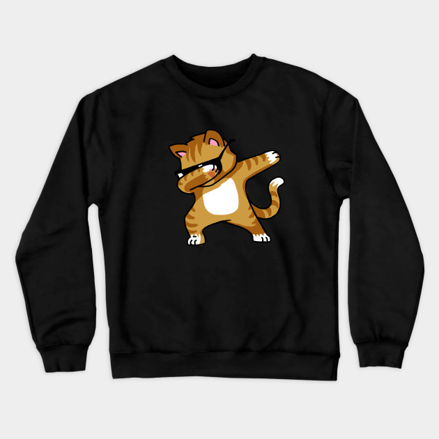 Dabbing Cat Funny Shirt Dab Hip Hop Dabbing Kitten